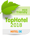 Eco-friendly TopHotel 2018 Auszeichnung für das Bio Hotel Bayerischer Wirt von hotel.de